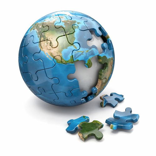 1.拼图 司空见惯的世界地图